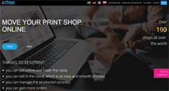 Desktop Screenshot of key2print.com
