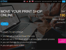 Tablet Screenshot of key2print.com